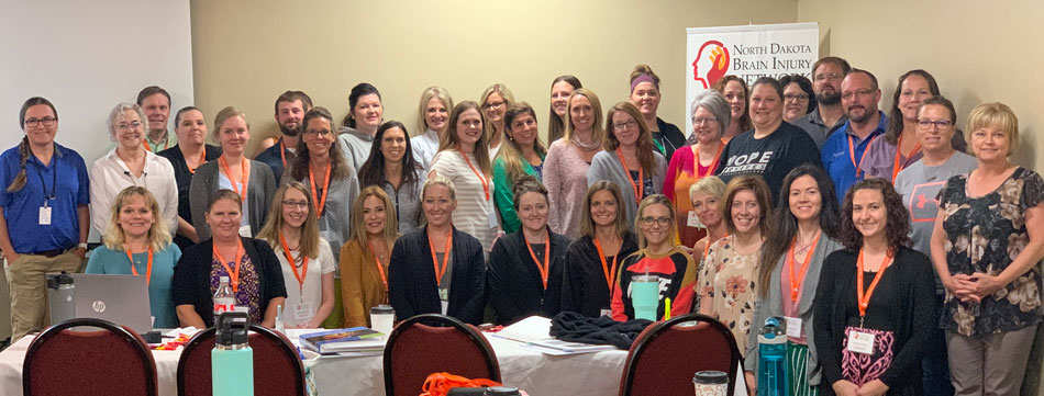 2019 NDBIN Certified Brain Injury Specialist Training group photo